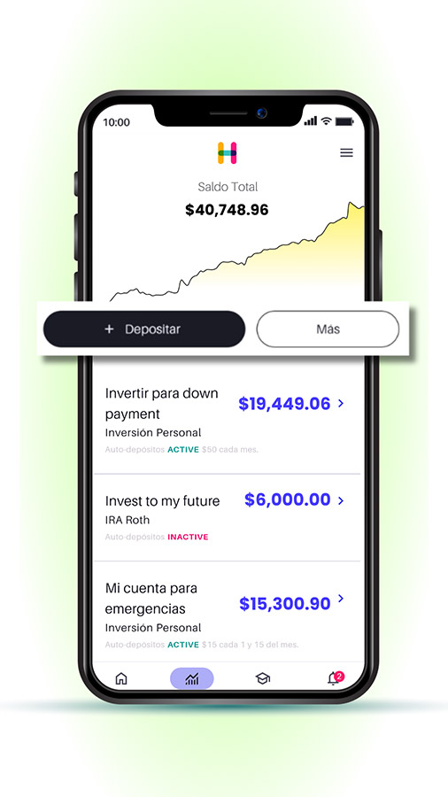 finhabits Depositos