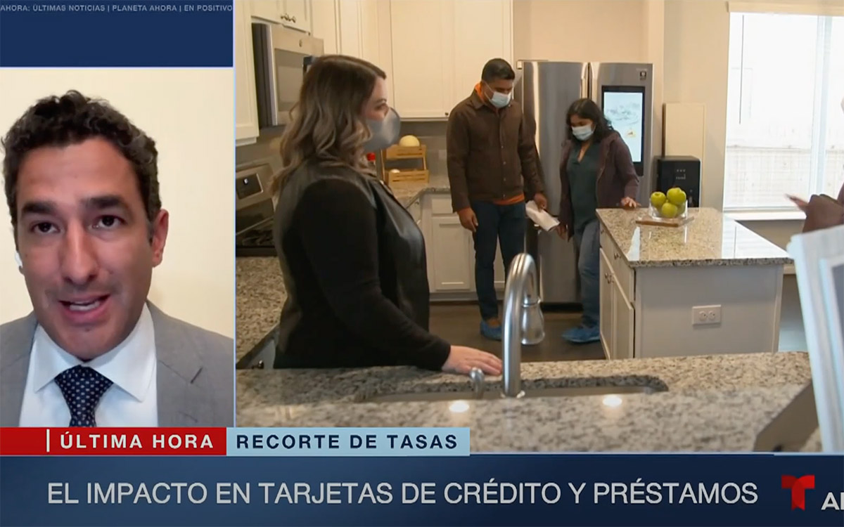 telemundo tasas de interes fed con Carlos Garcia